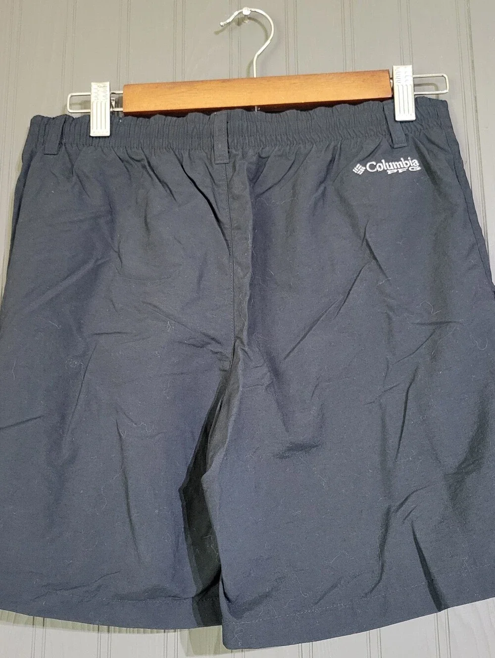 Columbia PFG Swim Trunks Shorts Brief Lined Omni-Shade Black Youth Boys Large